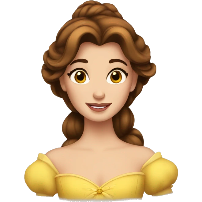 Princess belle  emoji