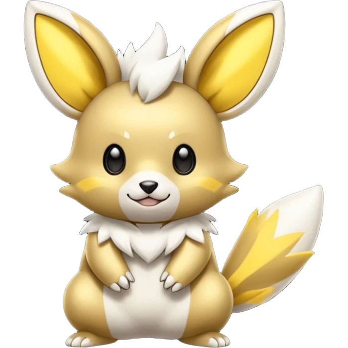 Teddiursa-Minccino-Zeraora-fusion  emoji