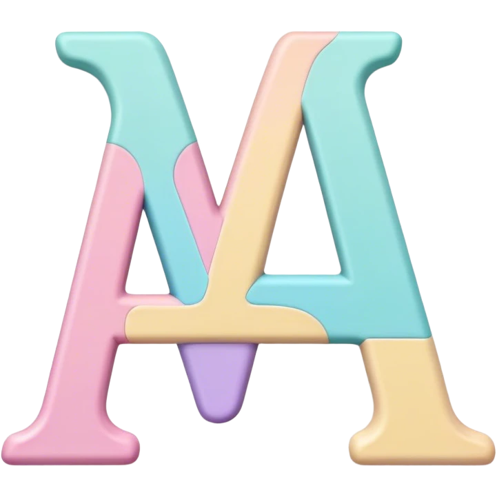 Letters 'ANA' emoji