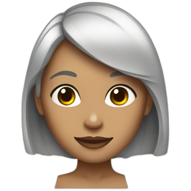 piel hidratada de mujer emoji