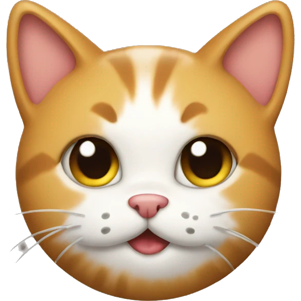 Cat make poop emoji