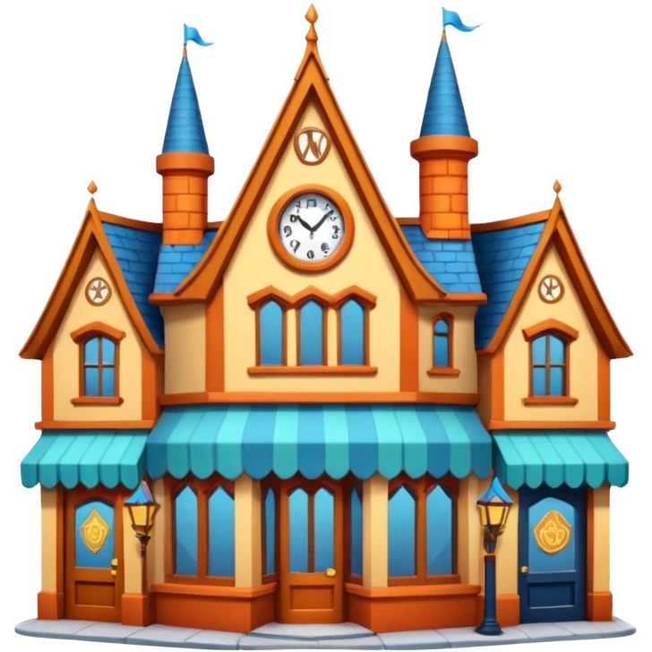 Weasley’s wizard wheezes shop Mina Lima style emoji