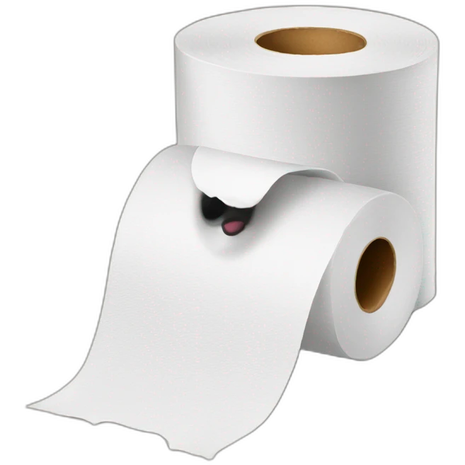 toilet paper emoji