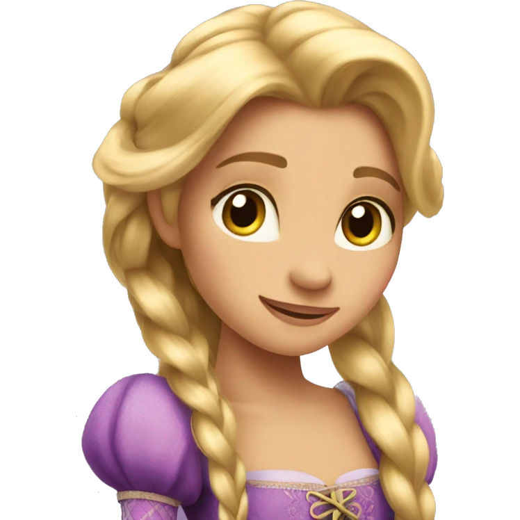 Rapunzel emoji