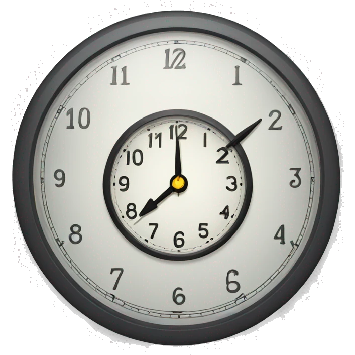 clock  emoji