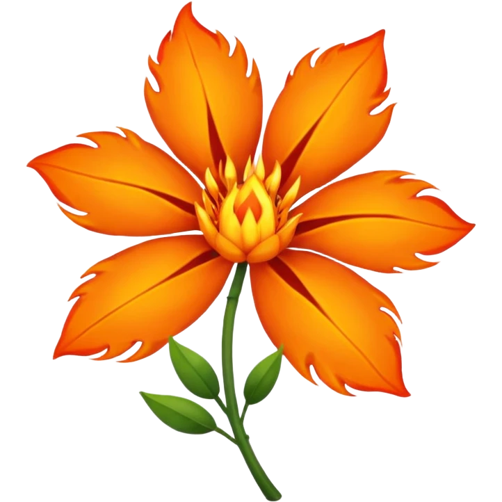 flame flower War emoji