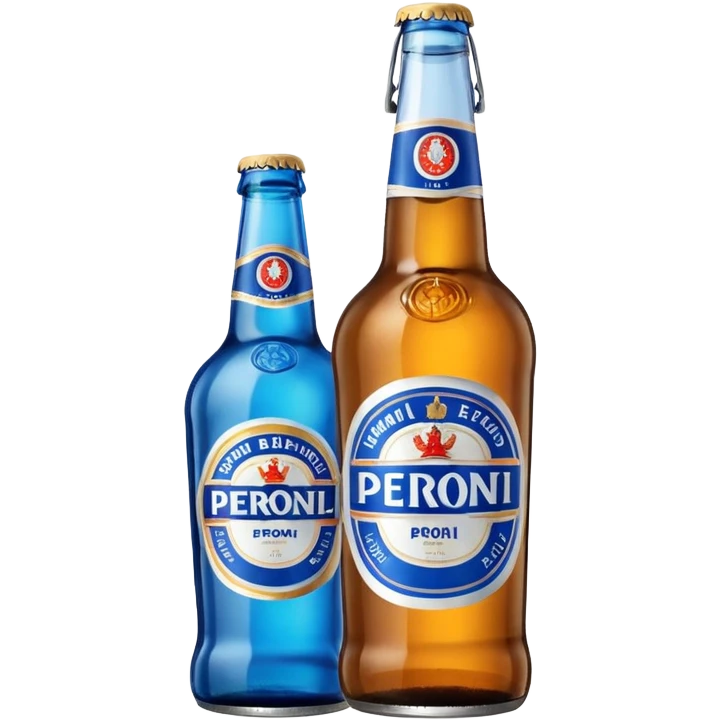 PERONI BOTTLE unbranded emoji
