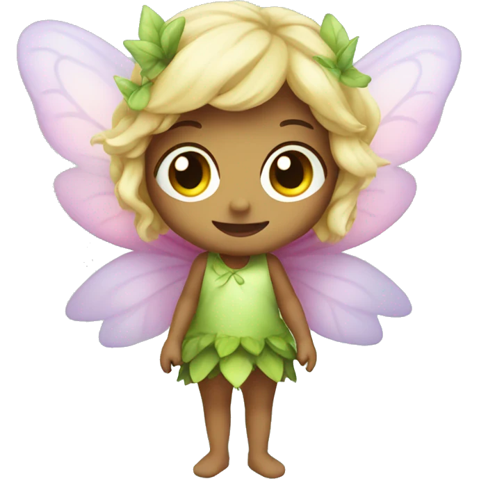 Cute fairy emoji