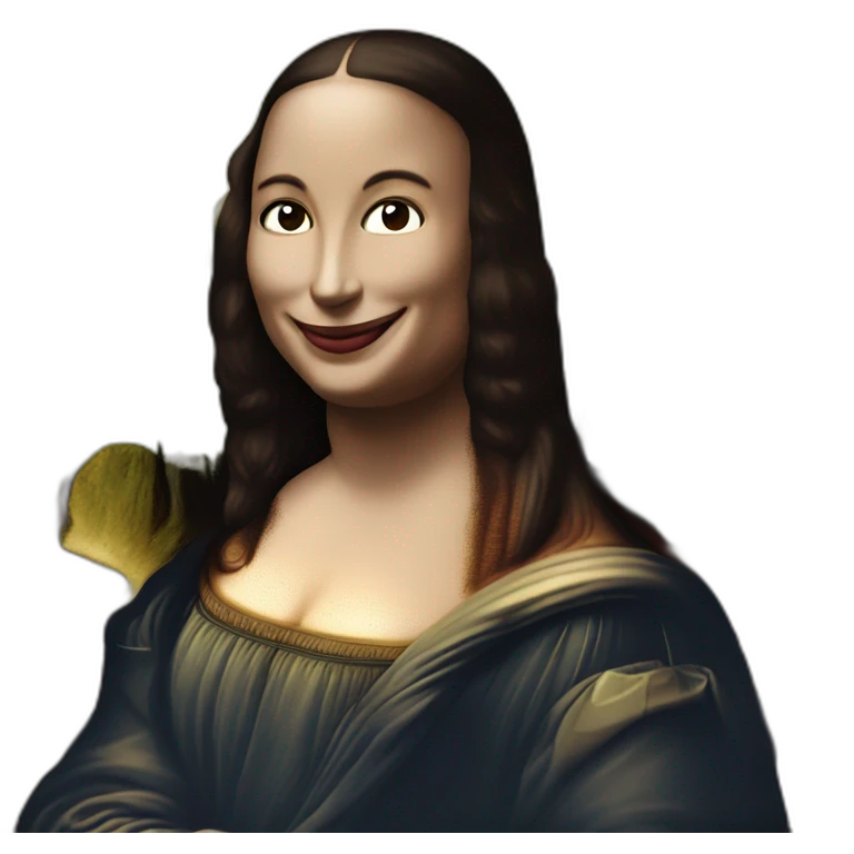 mona lisa classic emoji