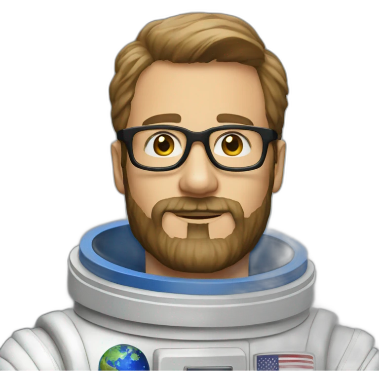astronaut beard white-man glasses emoji