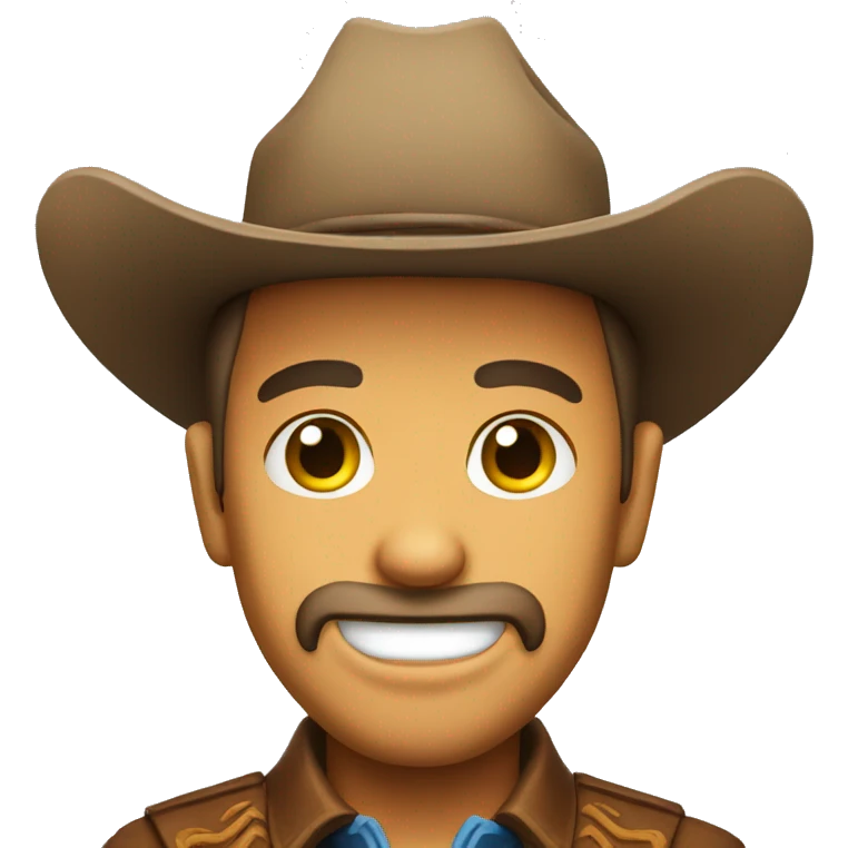 cowboy face emoji