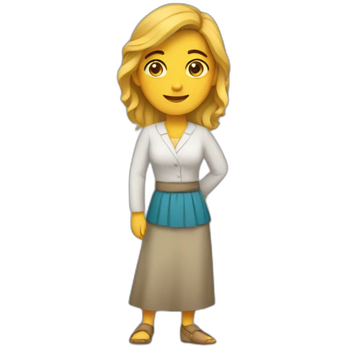 mujer enfadada emoji