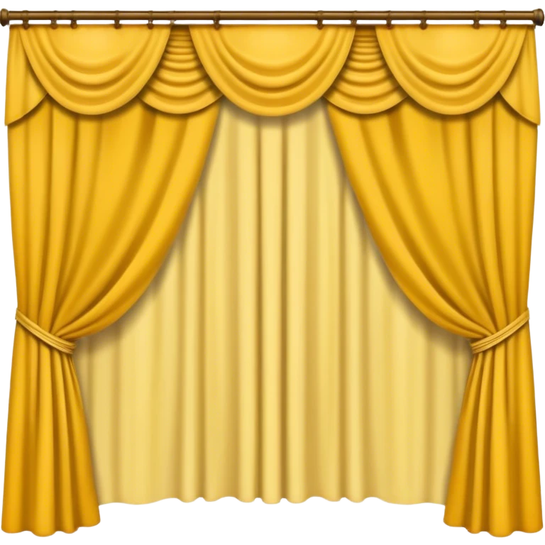Theater curtain emoji