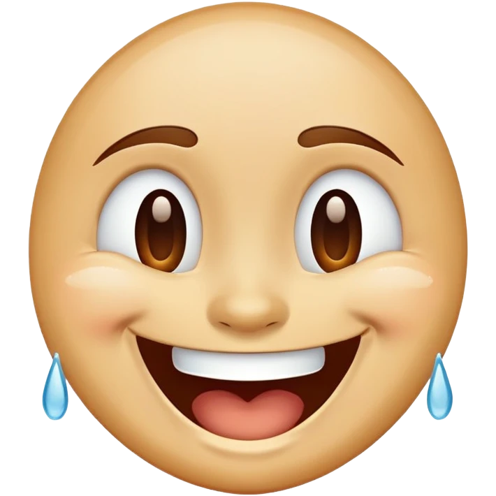 laughing face with tears of joy emoji