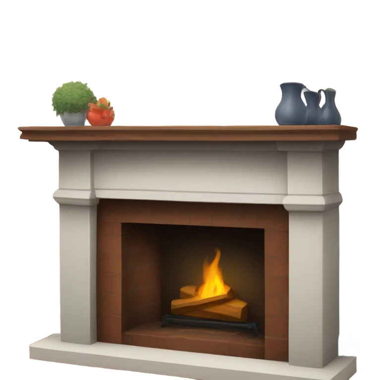 fireplace mantle emoji
