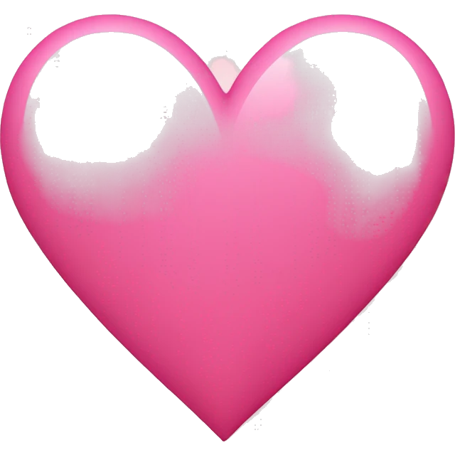 Pink heart  emoji