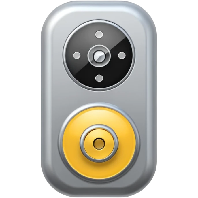 Electronic Door screen door bell emoji