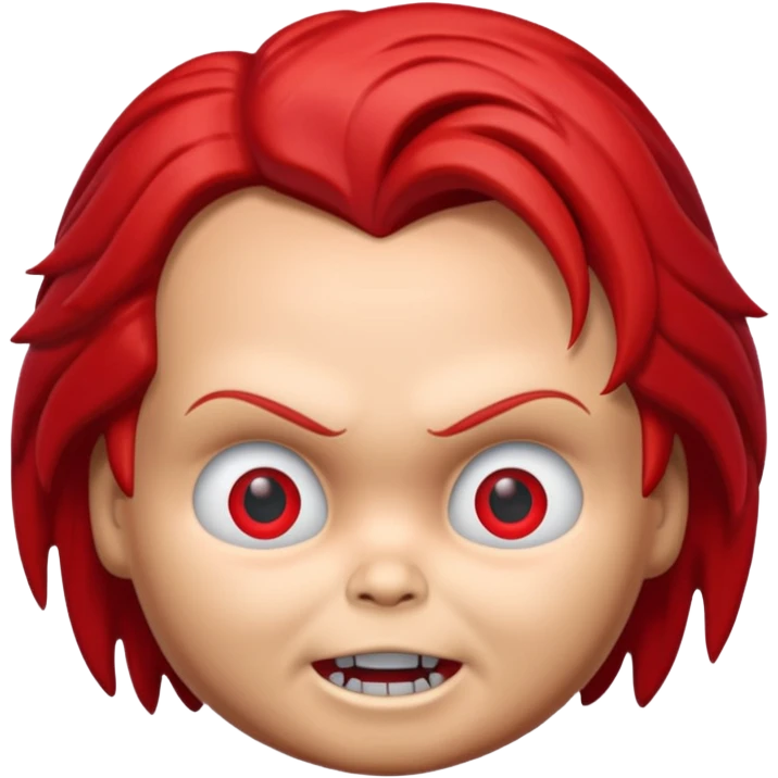 Un emojin de chuky emoji