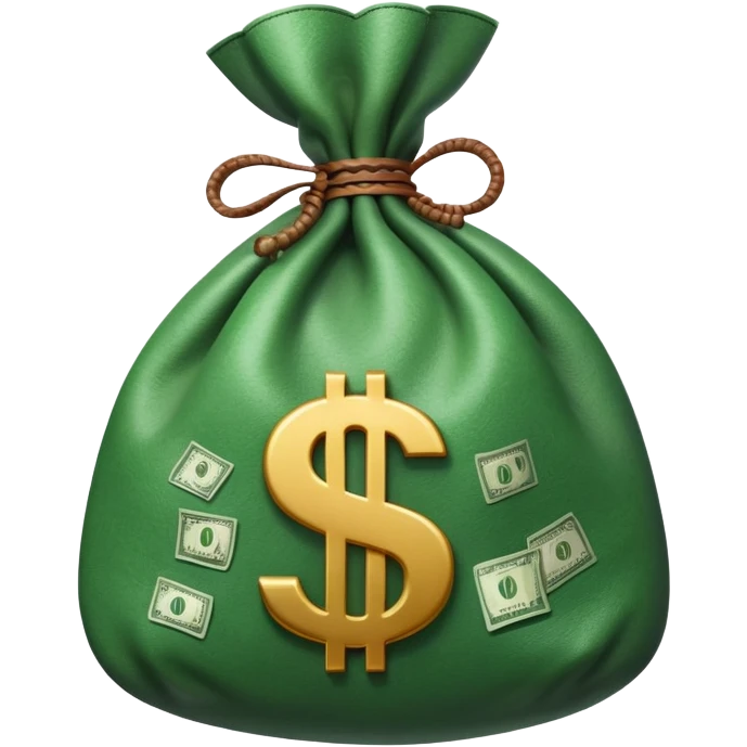 angry bag of money with dollar sign emoji