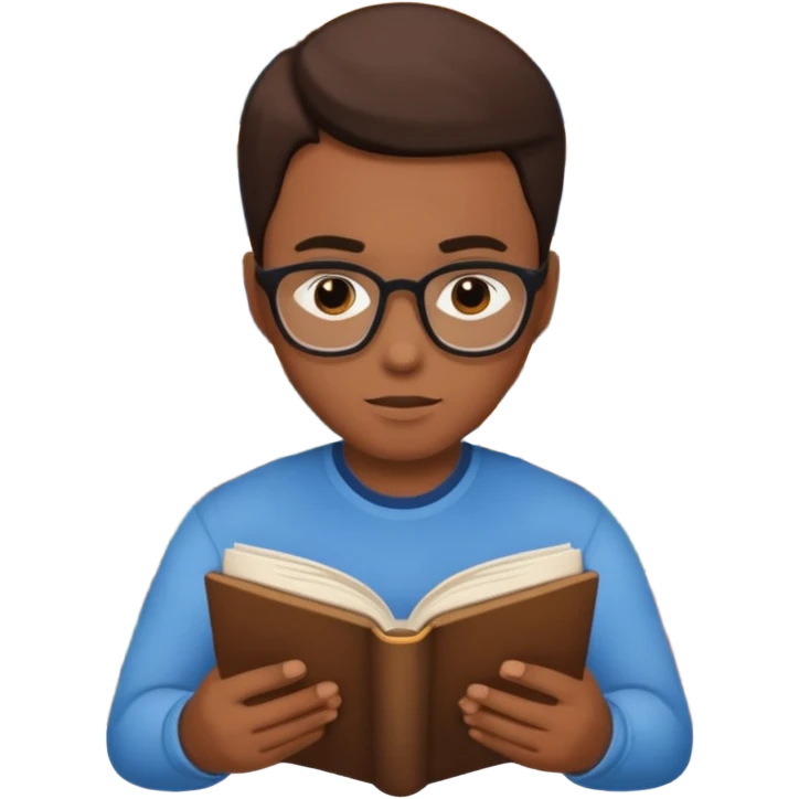 I’ll go to the library emoji