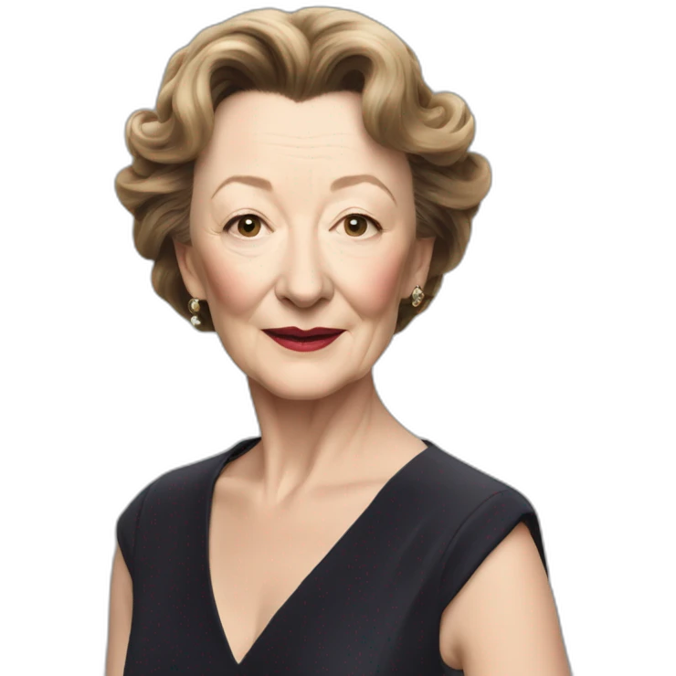 Lesley Manville emoji