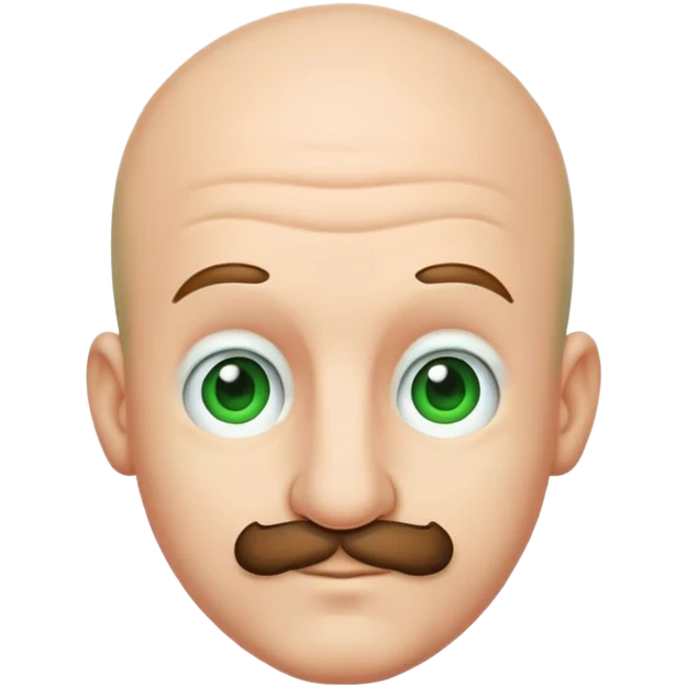 luigi bald emoji