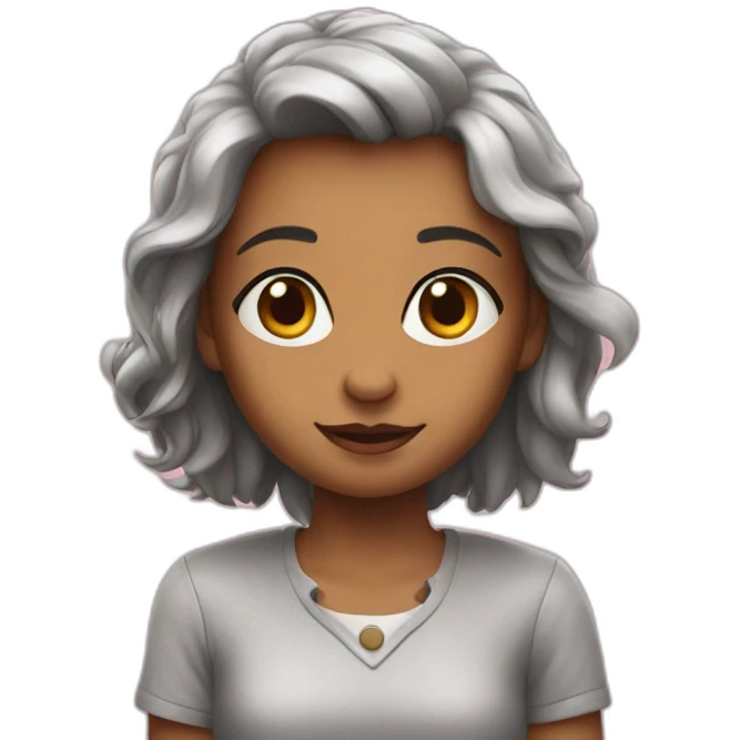 Girl in Gibri movie emoji