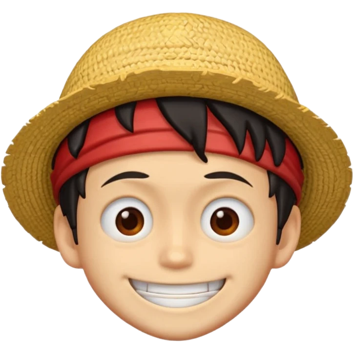 Create luffy emojis emoji
