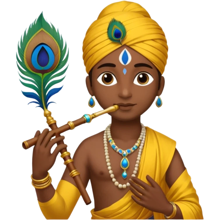 Lord Krishna  emoji