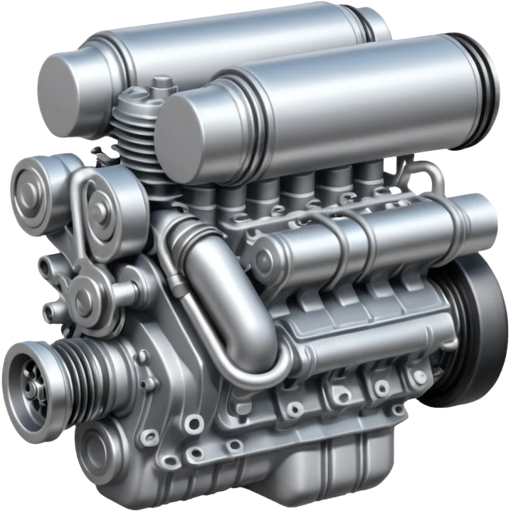 Formula car engine emoji