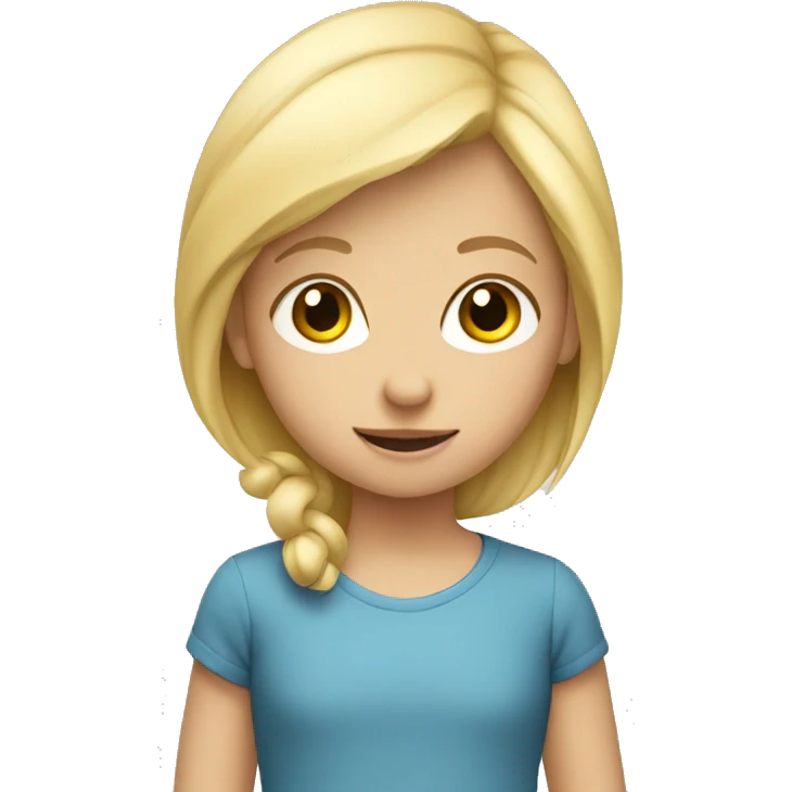  blond child emoji