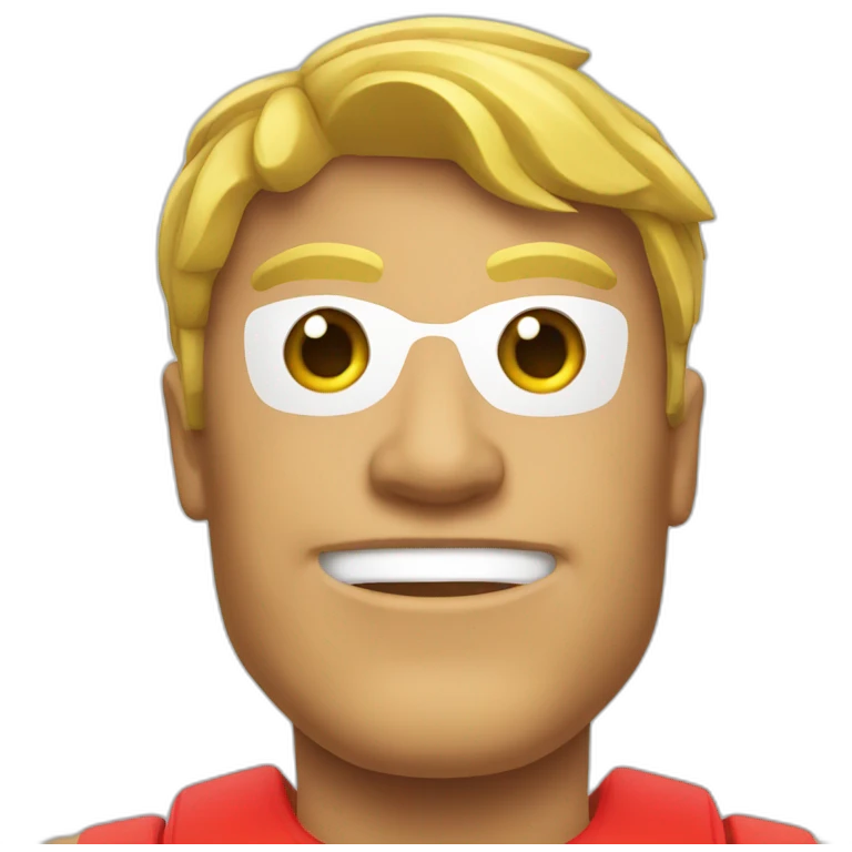 Baywatch head emoji