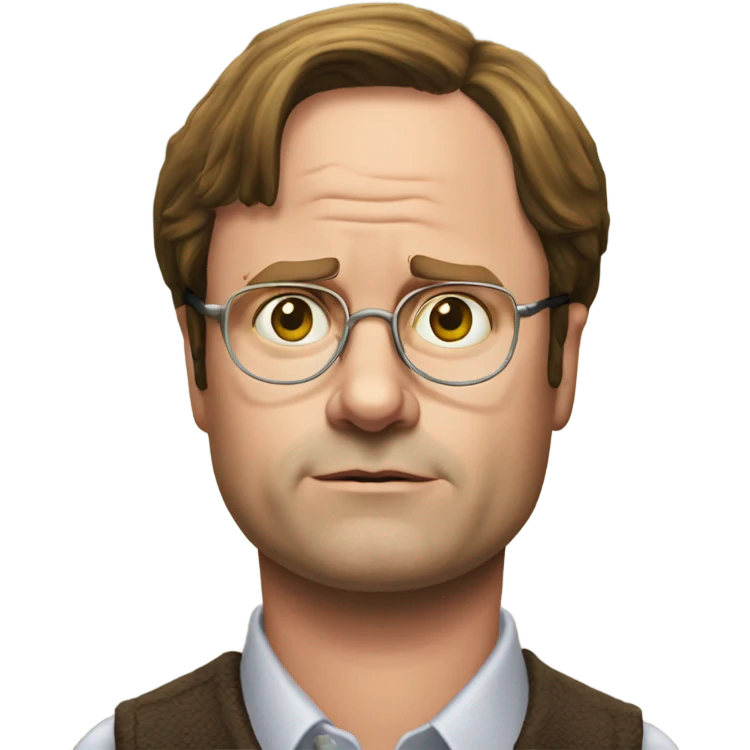 dwight schrute emoji