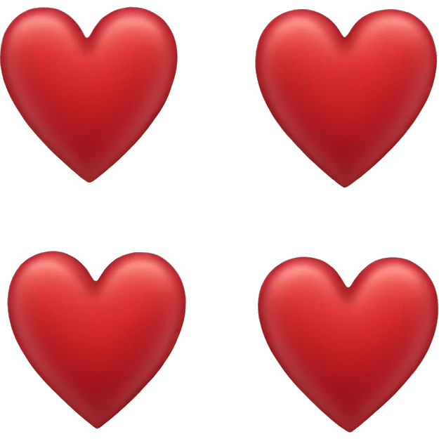 Red heart emoji