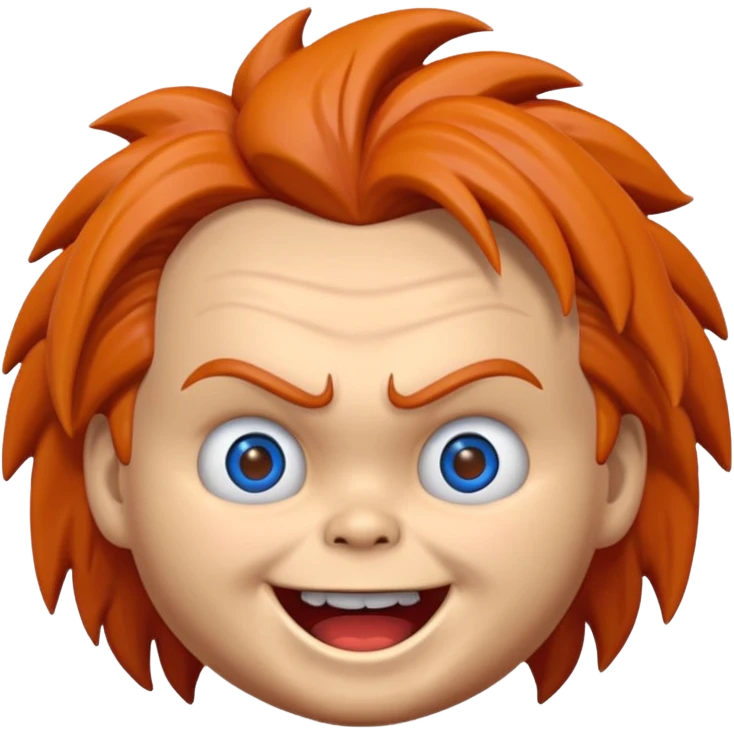 Un emojin de chuky emoji