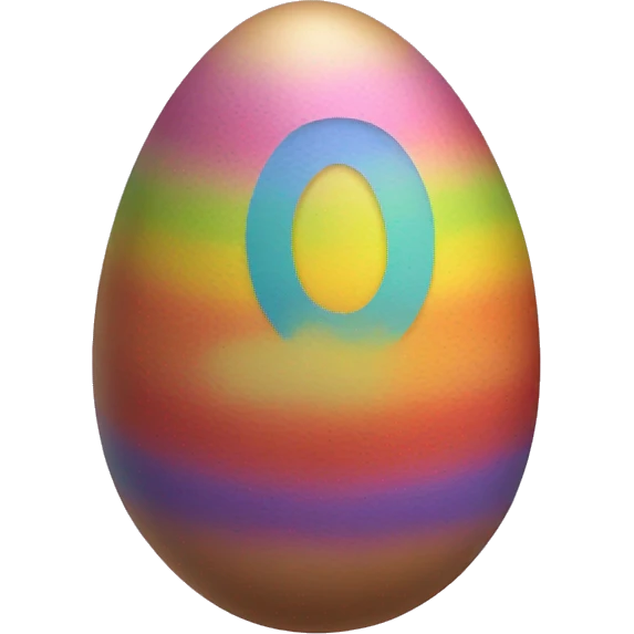dyed easter egg emoji