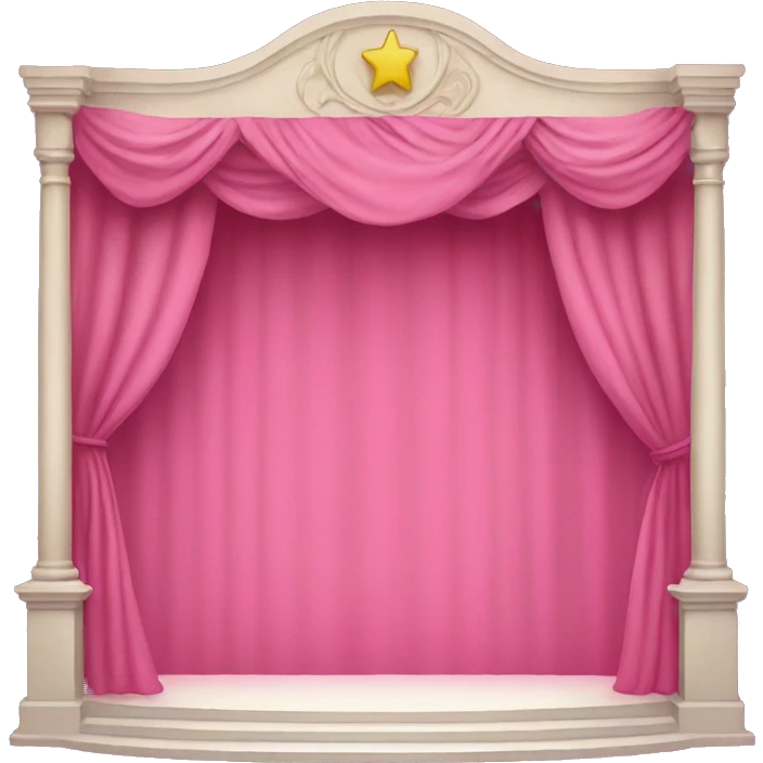 pink stage emoji