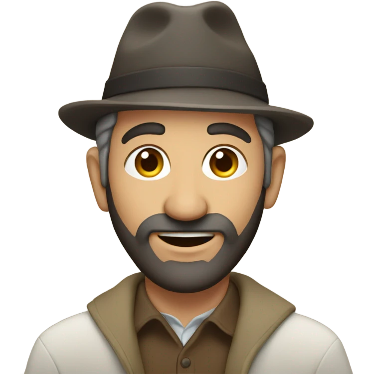Jewish person on a mountain  emoji
