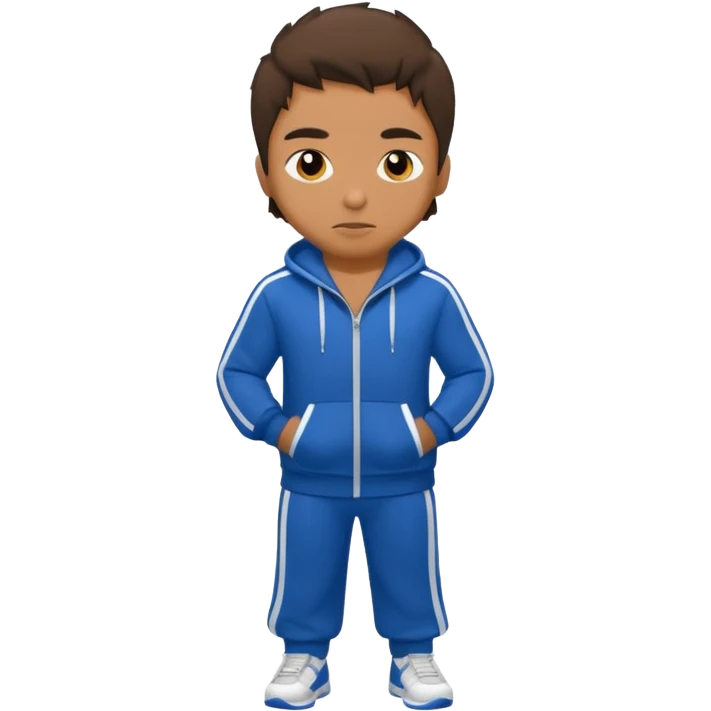 gangster in track suit emoji