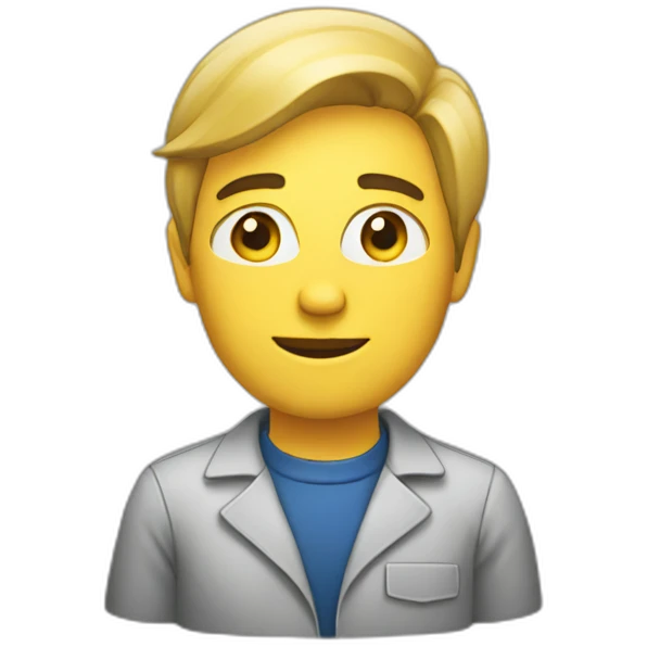 working at pc emoji