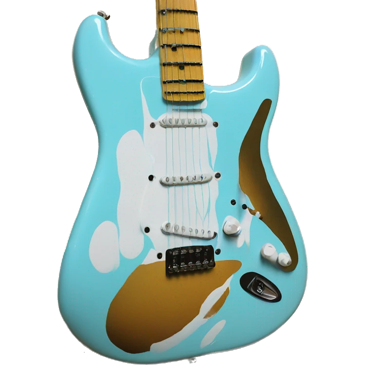 Daphne blue fender strat emoji