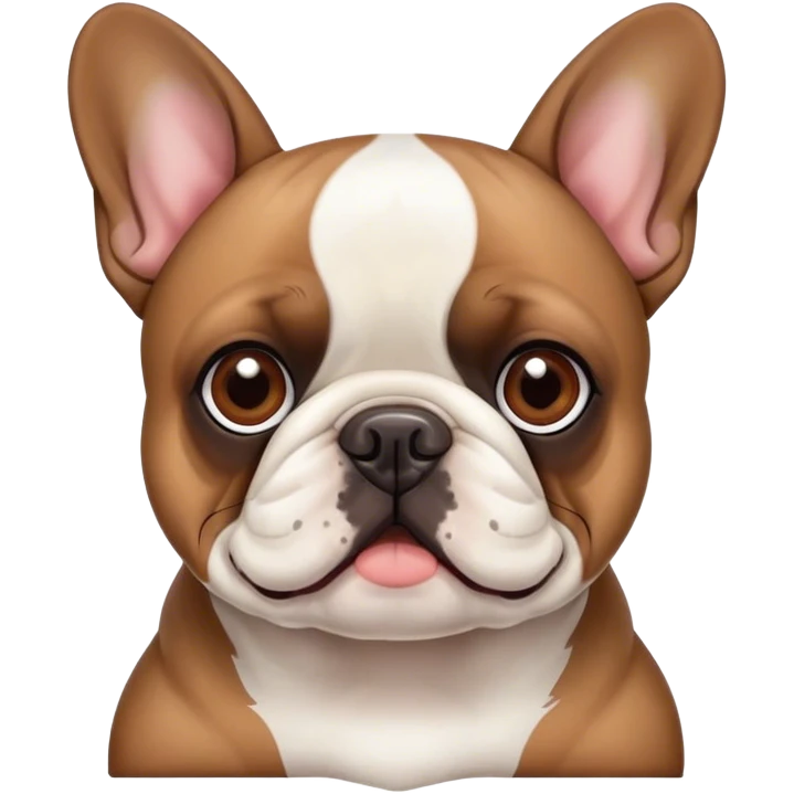 French bulldog  emoji