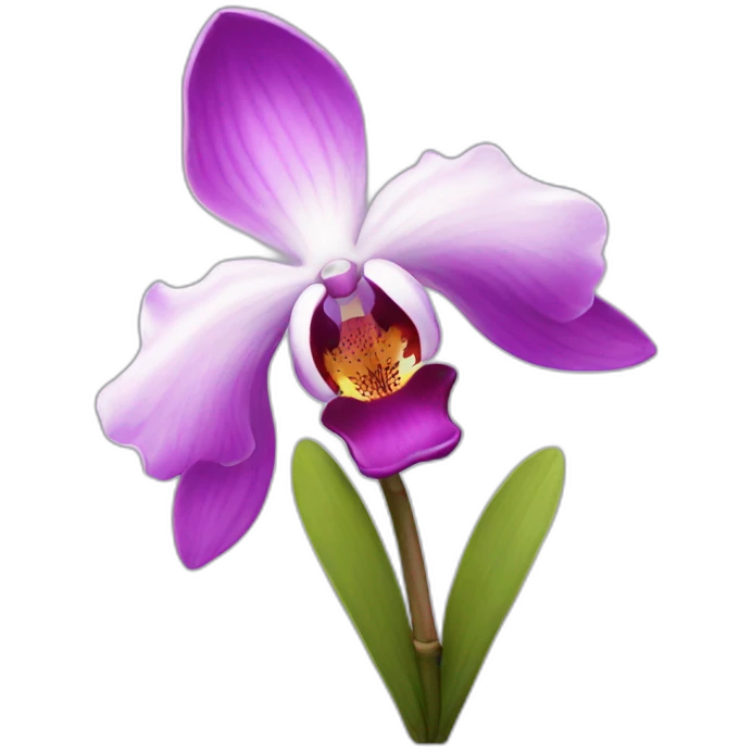 orchid emoji