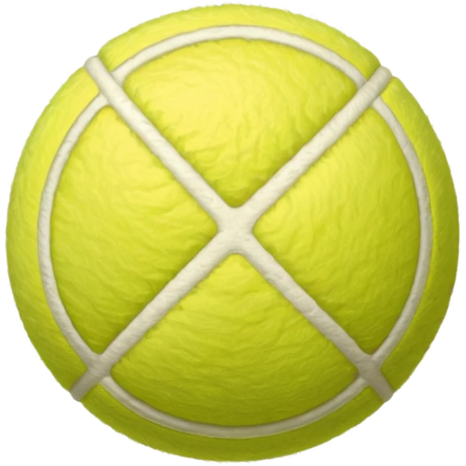 tennis ball with female gender sign emoji