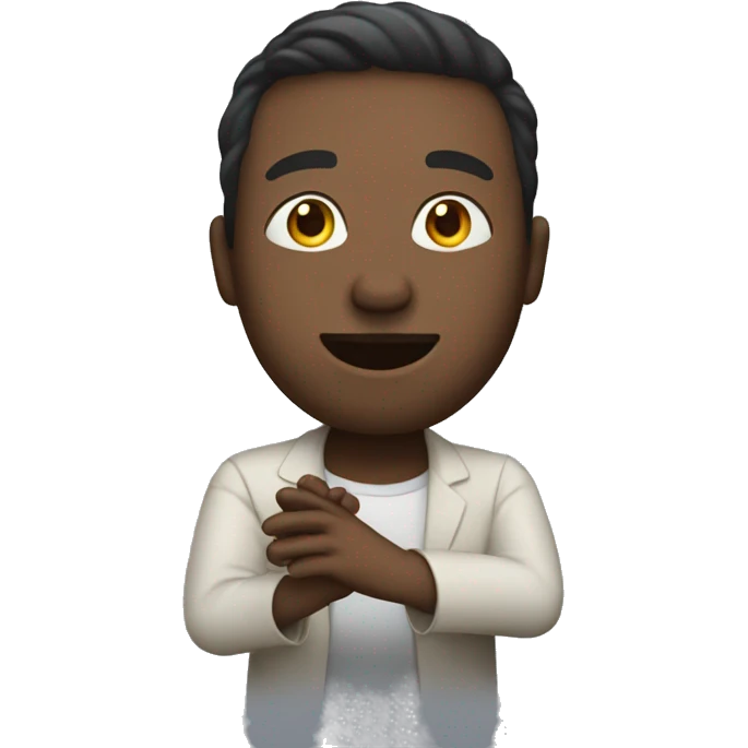 Create me who is applauding  emoji