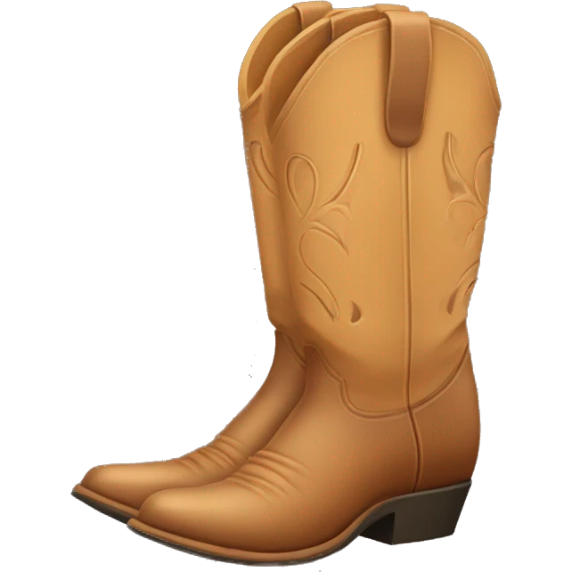 Cowboy boots emoji