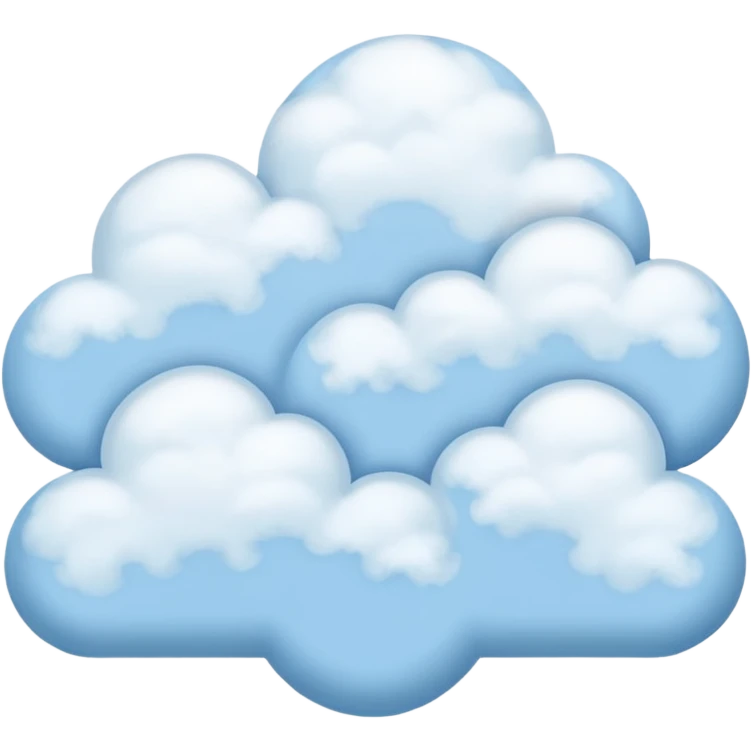 white chanel clouds sky emoji