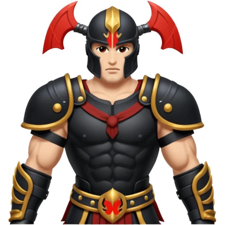 ares god of war black armour emoji
