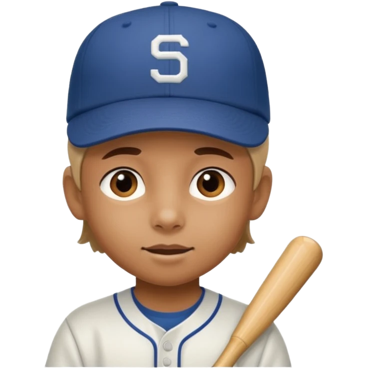 child with baseball hat emoji