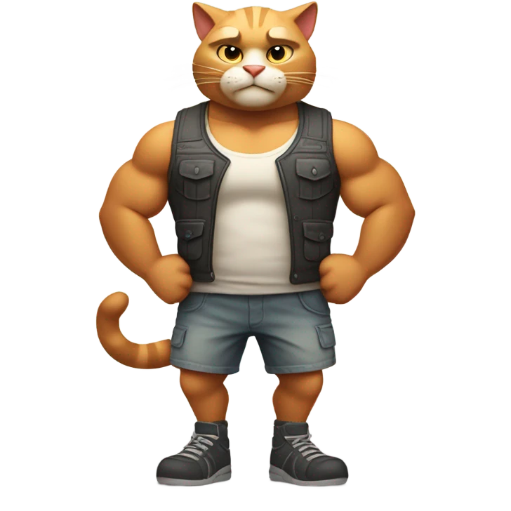 Meowscles emoji